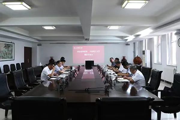 唐山市科技局黨組書記劉宏杰一行來校調研交流